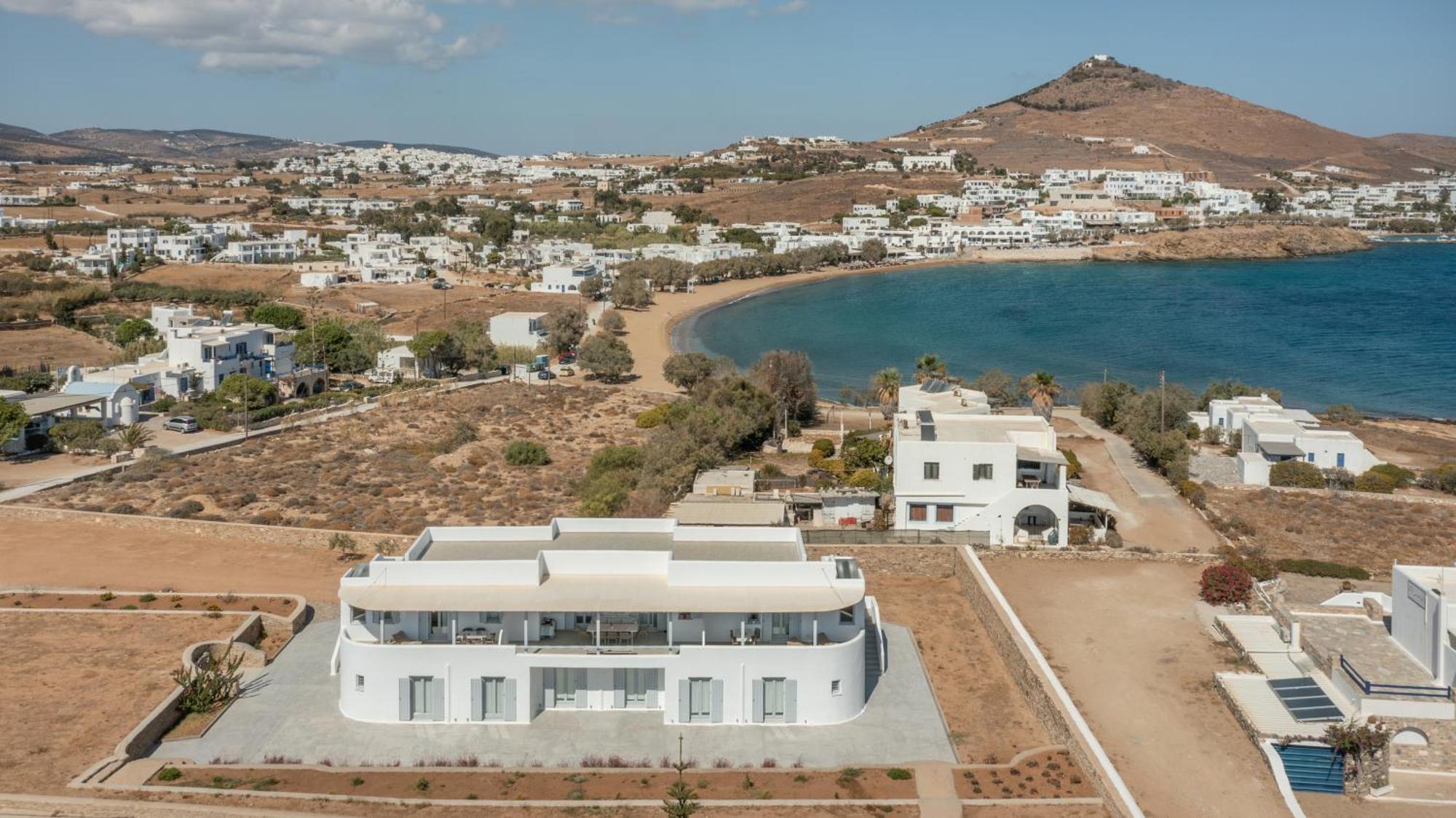 Paros Melodia Apartments 洛加拉斯 外观 照片