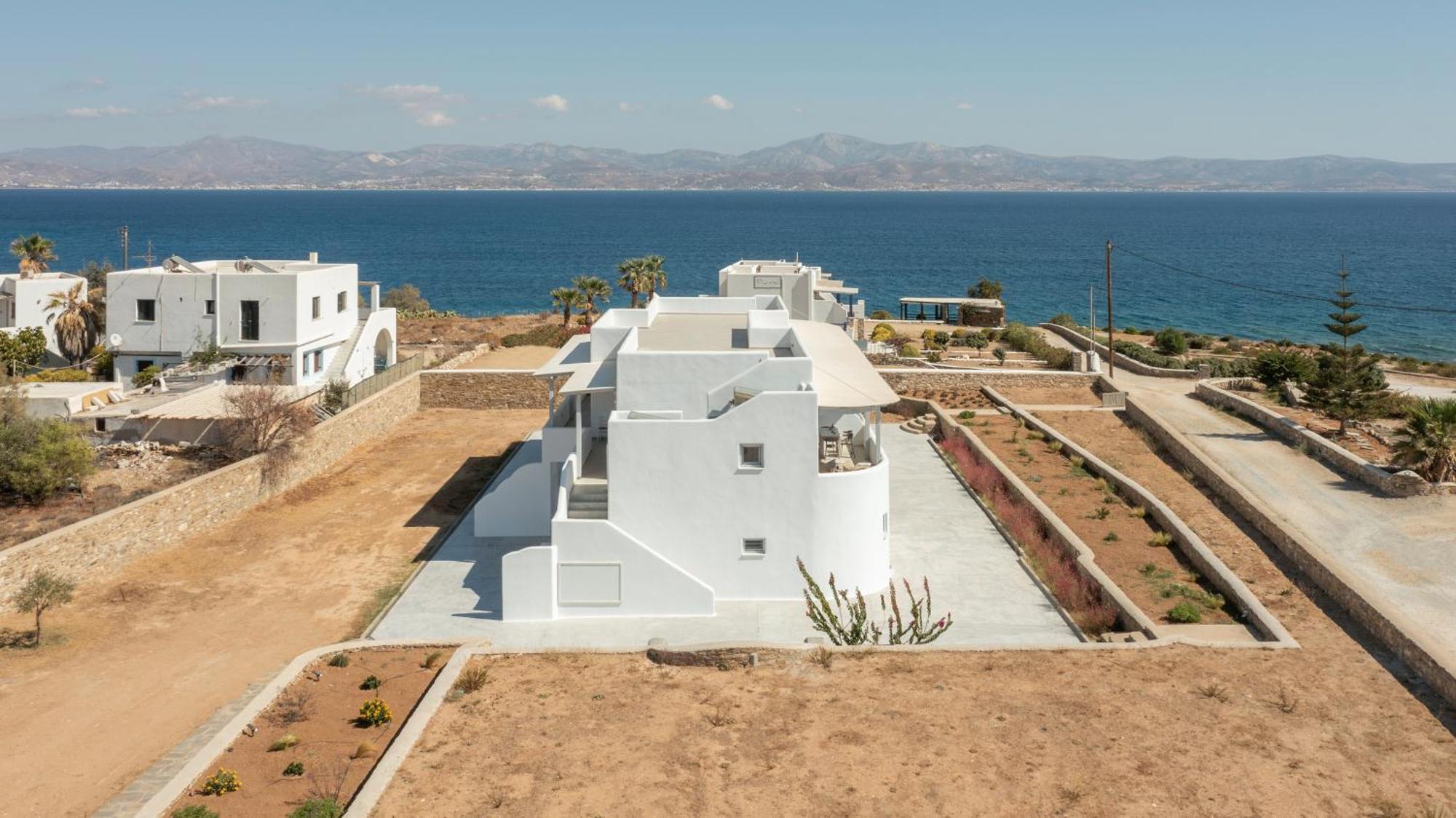 Paros Melodia Apartments 洛加拉斯 外观 照片