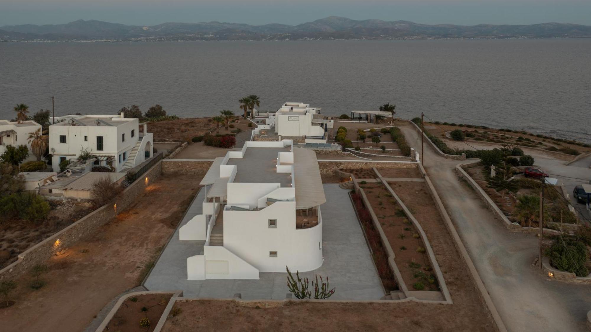 Paros Melodia Apartments 洛加拉斯 外观 照片