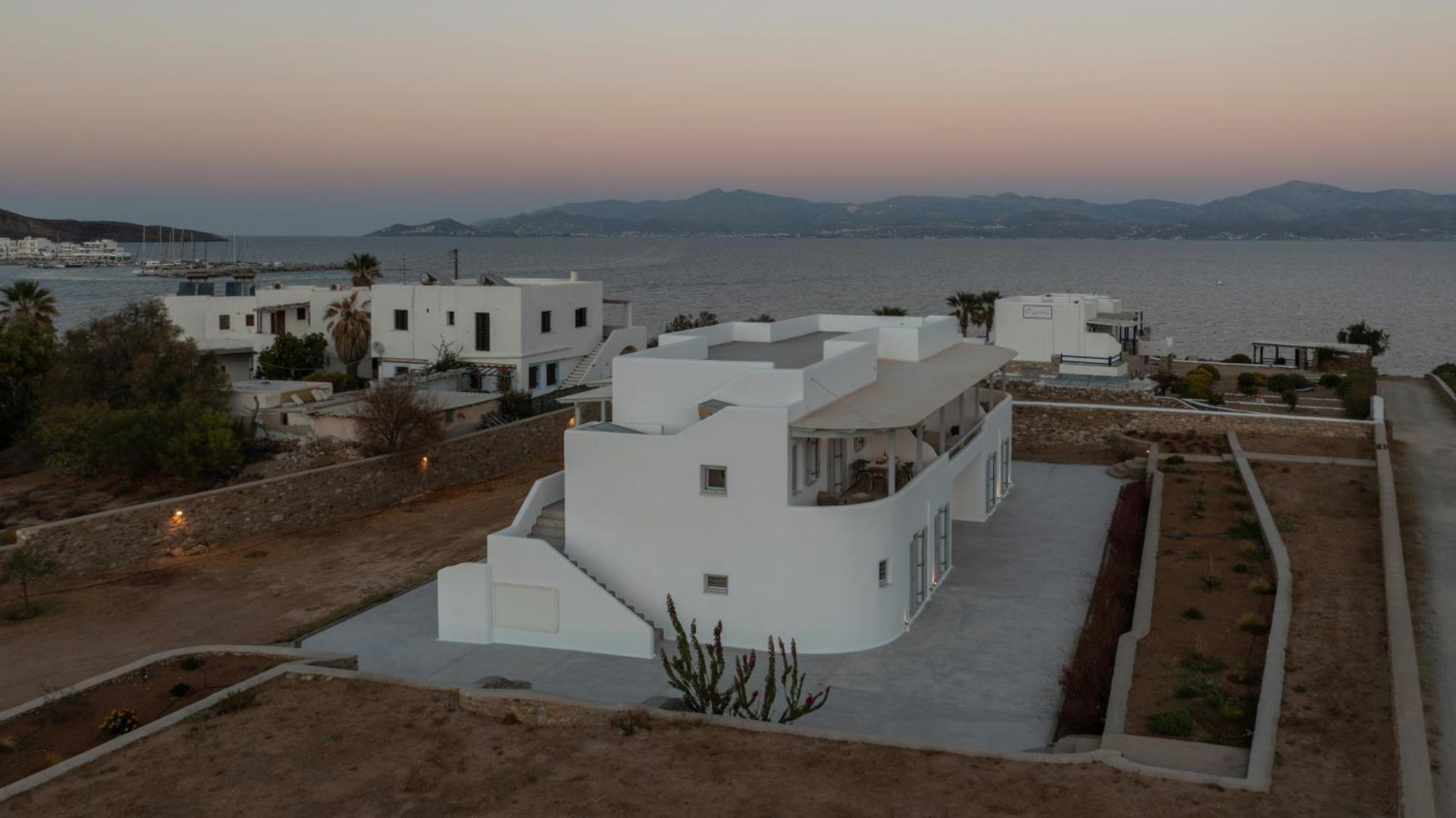 Paros Melodia Apartments 洛加拉斯 外观 照片