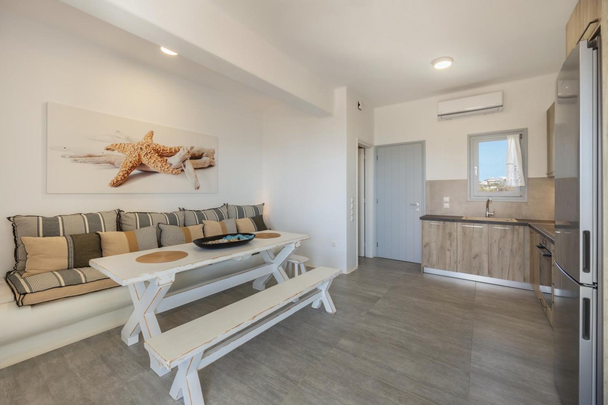 Paros Melodia Apartments 洛加拉斯 外观 照片