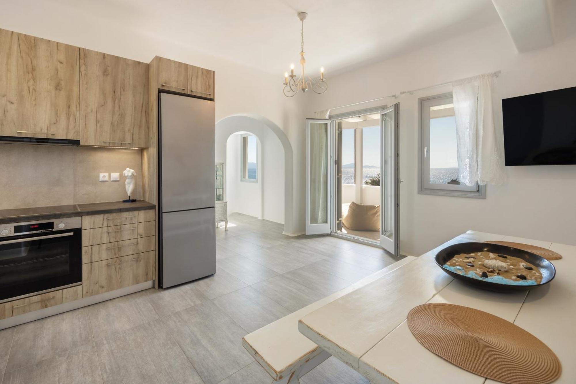 Paros Melodia Apartments 洛加拉斯 外观 照片