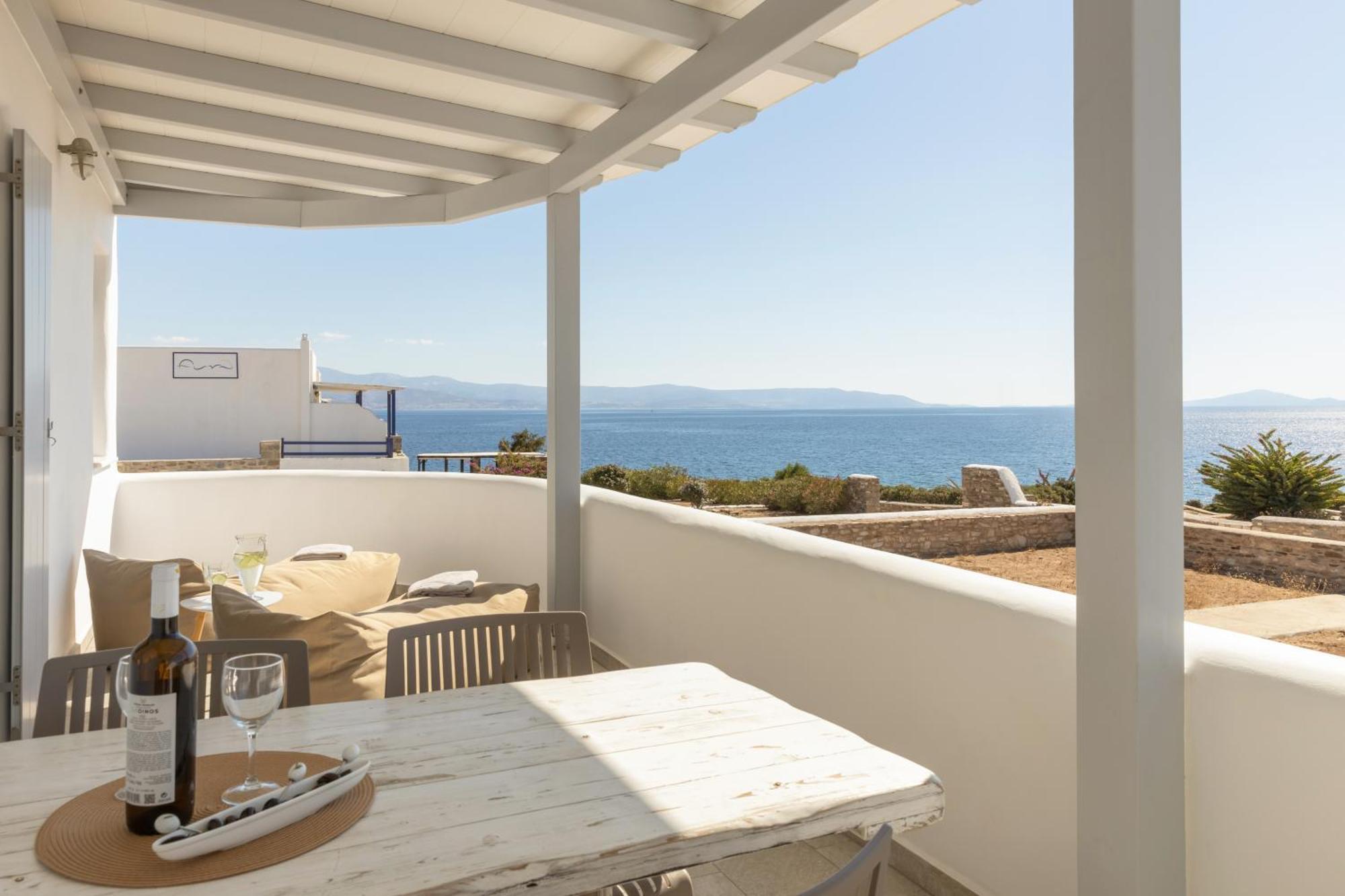 Paros Melodia Apartments 洛加拉斯 外观 照片